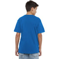 Royal Blue - Pack Shot - Captain America Childrens-Kids Stencil T-Shirt