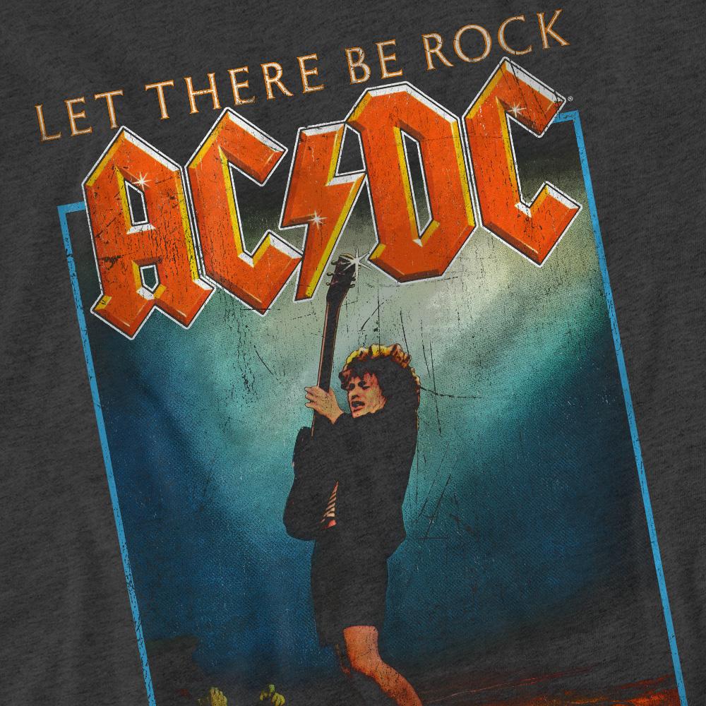 Charcoal - Side - AC-DC Unisex Adult Let There Be Rock T-Shirt