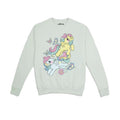 Sage - Front - My Little Pony Womens-Ladies Butterflies & Flowers Sweatshirt