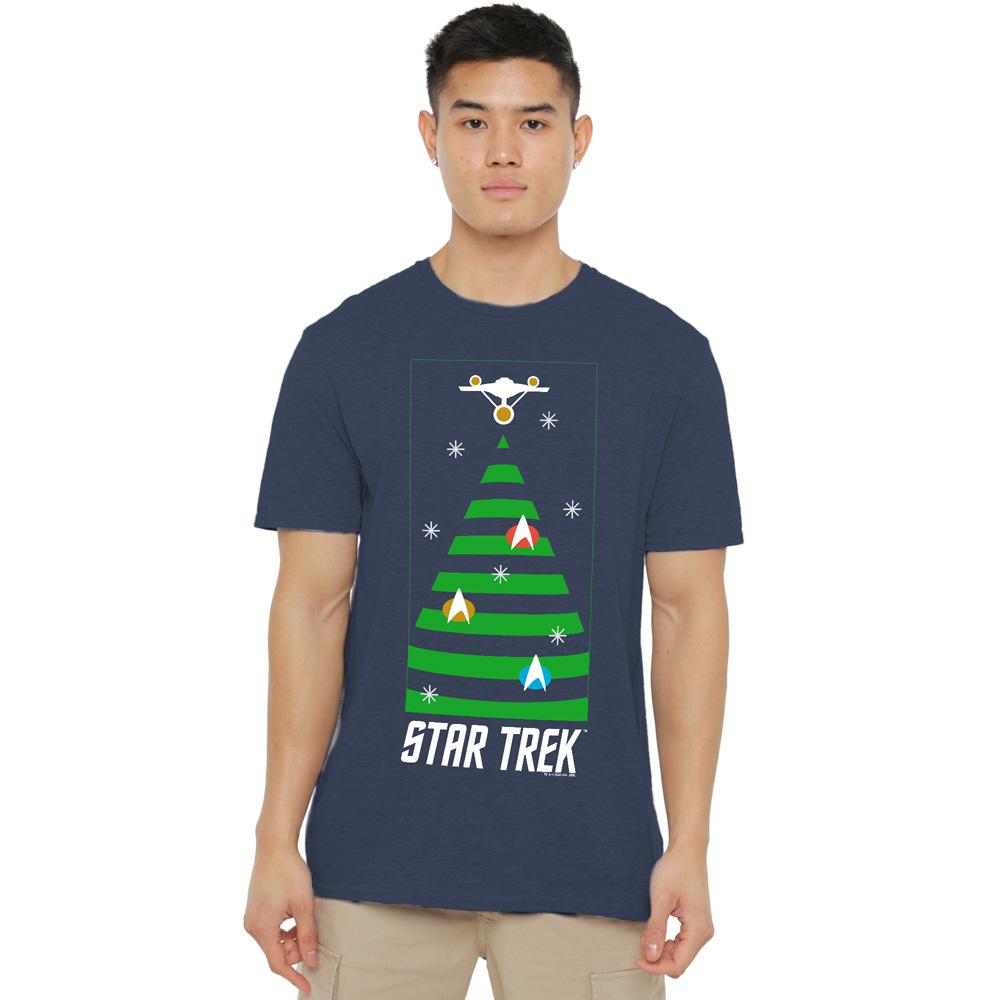 Navy - Lifestyle - Star Trek: The Original Series Unisex Adult Christmas Tree T-Shirt