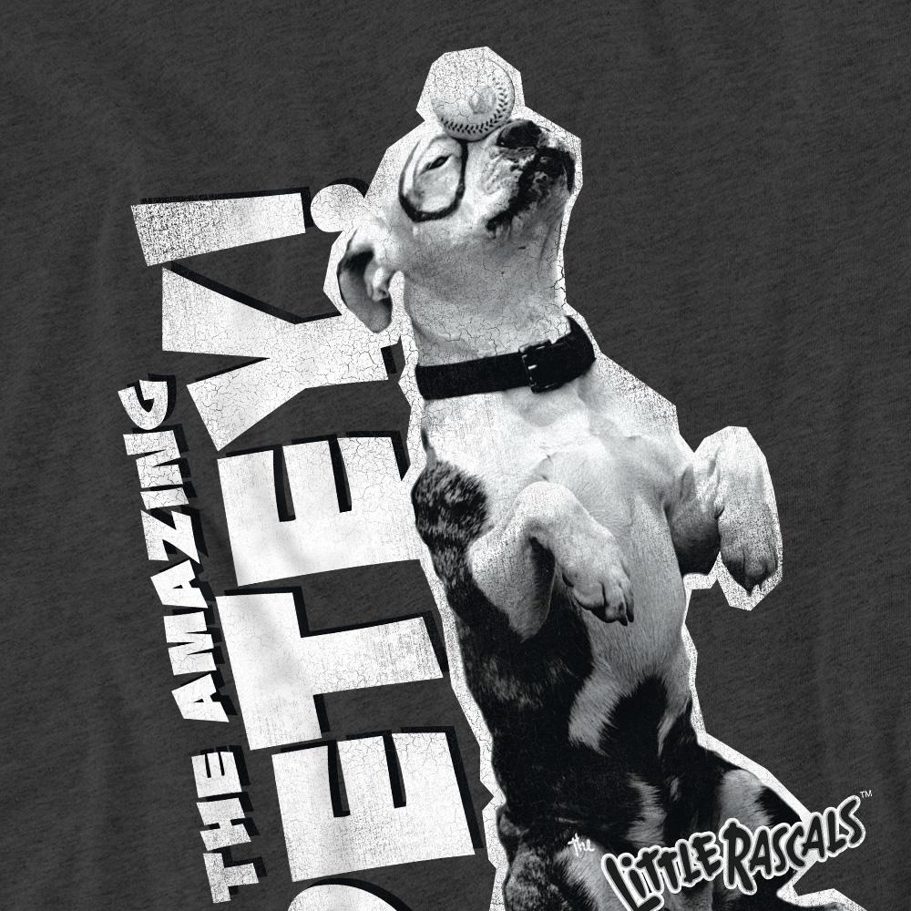 Charcoal - Pack Shot - The Little Rascals Unisex Adult Amazing Petey T-Shirt