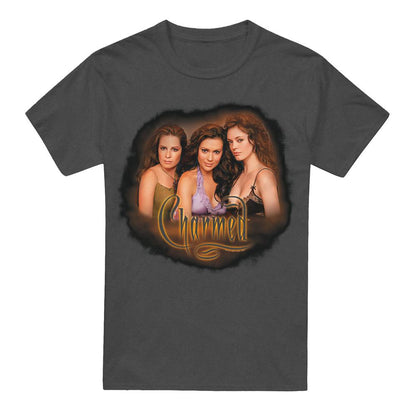 Charcoal - Front - Charmed Unisex Adult Smokin T-Shirt
