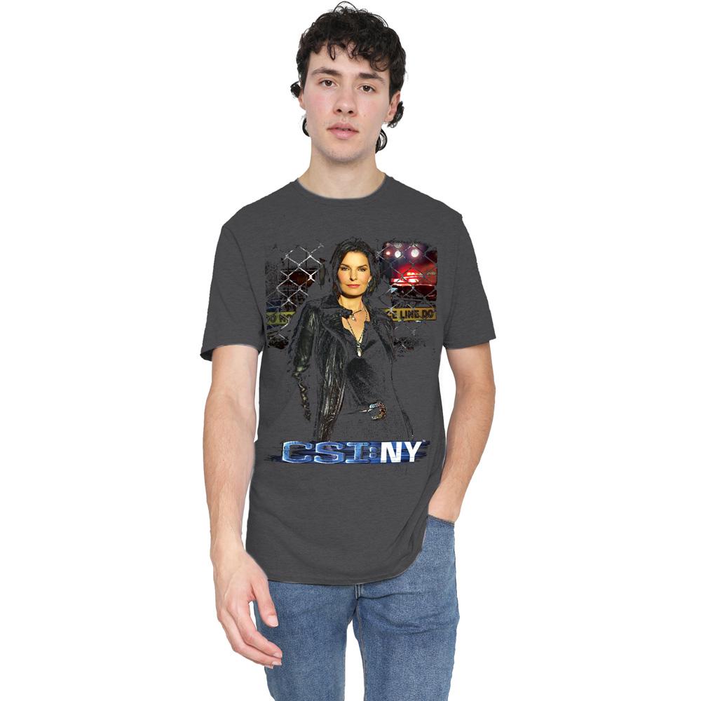 Charcoal - Lifestyle - CSI: NY Unisex Adult Jo T-Shirt