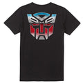 Black - Back - Transformers Mens Factions Autobots T-Shirt