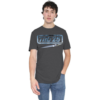Charcoal - Lifestyle - Star Trek Unisex Adult The Next Generation 25 Enterprise T-Shirt