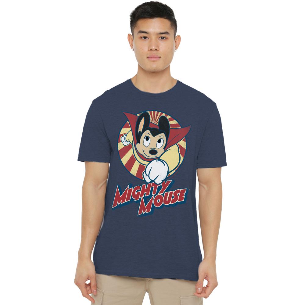Navy - Lifestyle - Mighty Mouse Unisex Adult The One The Only T-Shirt
