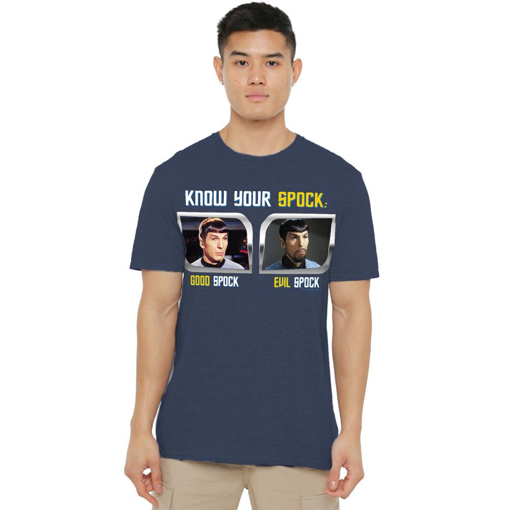 Navy - Lifestyle - Star Trek Unisex Adult Know Your Spock T-Shirt