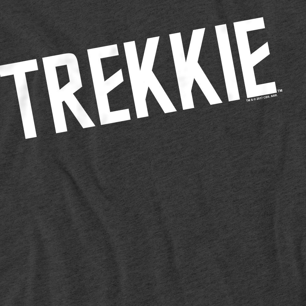 Charcoal - Side - Star Trek Unisex Adult Trekkie T-Shirt