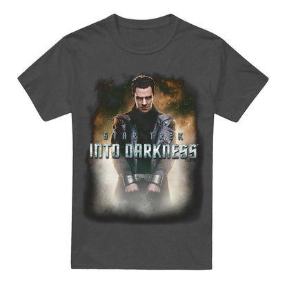 Charcoal - Front - Star Trek: Into Darkness Unisex Adult Darkness Harrison T-Shirt