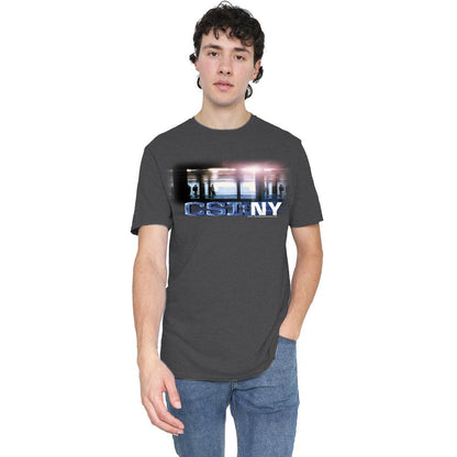 Charcoal - Lifestyle - CSI Unisex Adult New York Subway T-Shirt