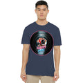 Navy - Lifestyle - Happy Days Unisex Adult On the Record T-Shirt