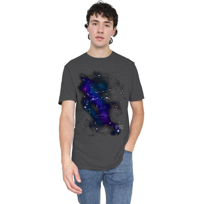 Charcoal - Lifestyle - Star Trek Unisex Adult Spock Constellations T-Shirt