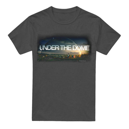 Charcoal - Front - Under the Dome Unisex Adult Key Art T-Shirt
