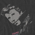 Charcoal - Pack Shot - Happy Days Unisex Adult Cool The Fonz T-Shirt