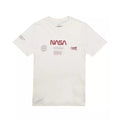 Natural - Front - NASA Mens Space Programme T-Shirt