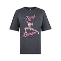 Dark Charcoal - Front - Power Rangers Womens-Ladies Pink Power Ranger Oversized T-Shirt