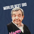 Navy - Pack Shot - Happy Days Unisex Adult Best Dad T-Shirt