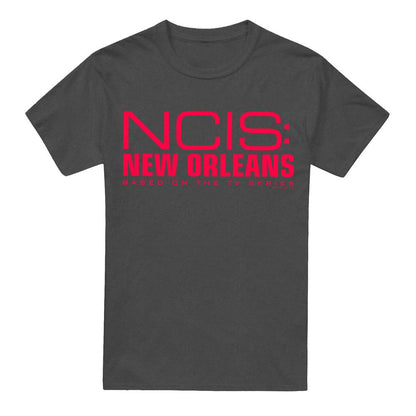 Charcoal - Front - NCIS: New Orleans Unisex Adult Logo T-Shirt