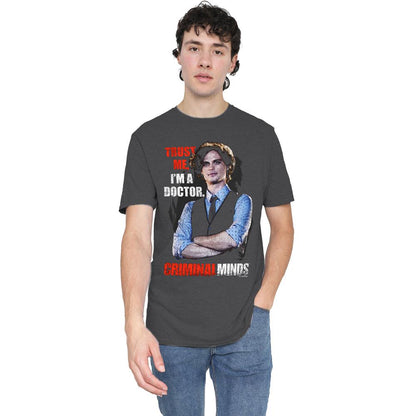 Charcoal - Lifestyle - Criminal Minds Unisex Adult Trust Me T-Shirt
