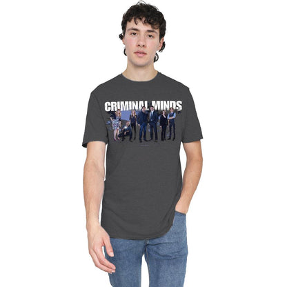 Charcoal - Lifestyle - Criminal Minds Unisex Adult Season 10 Cast T-Shirt