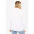 White - Back - My Little Pony Womens-Ladies Rainbow Sweatshirt