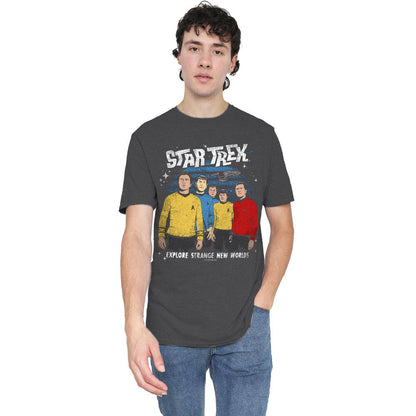 Charcoal - Lifestyle - Star Trek Unisex Adult Strange New World T-Shirt