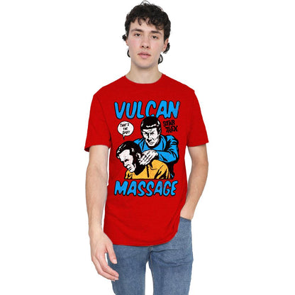 Red - Lifestyle - Star Trek Unisex Adult Massage T-Shirt