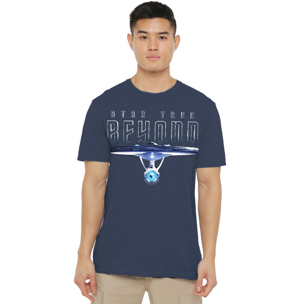 Navy - Lifestyle - Star Trek Beyond Unisex Adult Enterprise Beyond T-Shirt