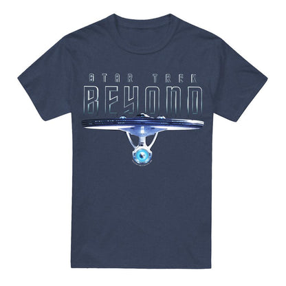 Navy - Front - Star Trek Beyond Unisex Adult Enterprise Beyond T-Shirt