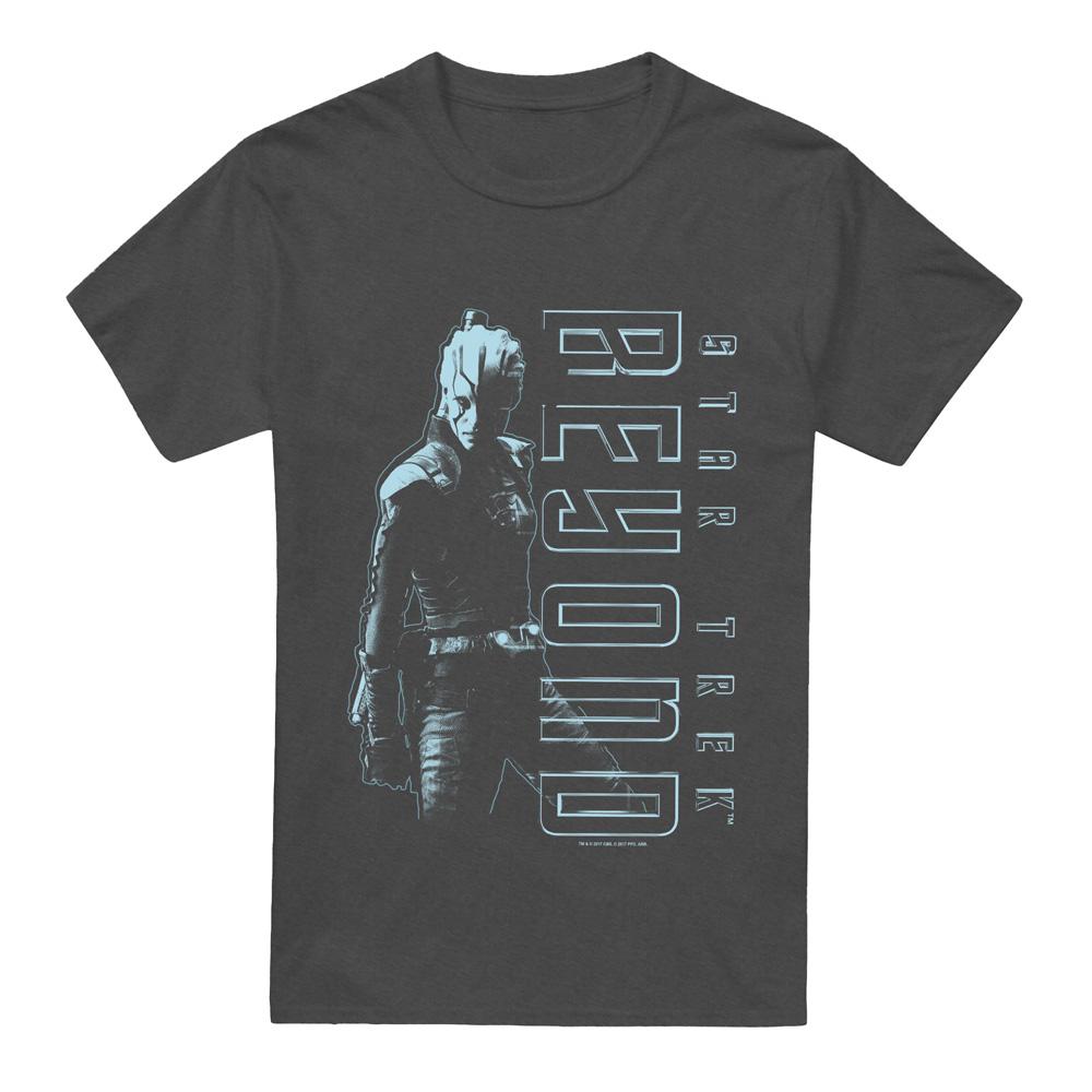Charcoal - Front - Star Trek Beyond Unisex Adult Jaylah T-Shirt