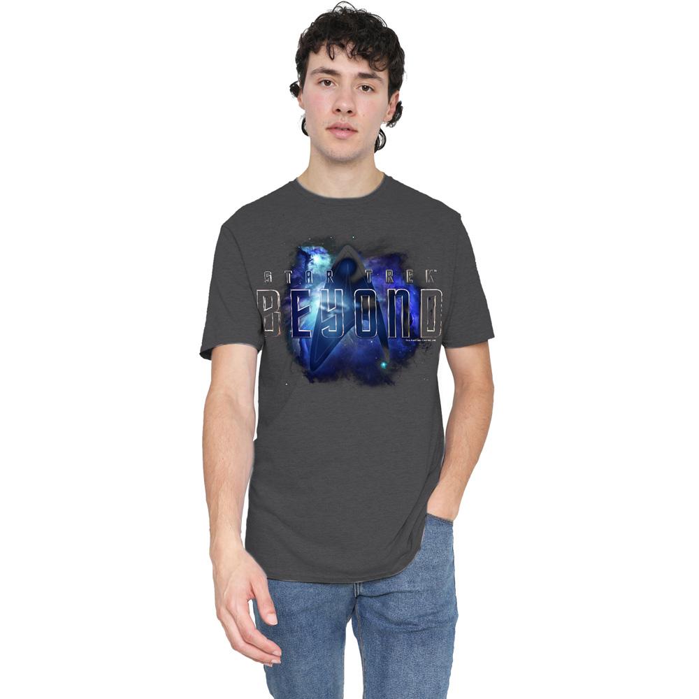 Charcoal - Lifestyle - Star Trek Beyond Unisex Adult Galaxy T-Shirt