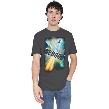 Charcoal - Lifestyle - Star Trek Beyond Unisex Adult Poster T-Shirt