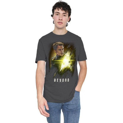 Charcoal - Lifestyle - Star Trek Beyond Unisex Adult Chekov Poster T-Shirt