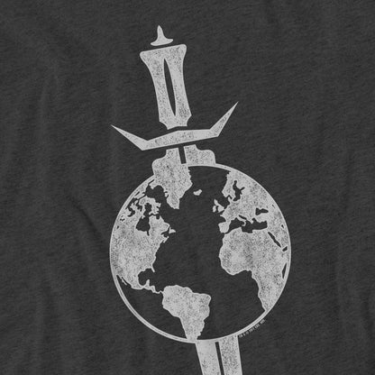 Charcoal - Pack Shot - Star Trek Unisex Adult Terran Empire T-Shirt