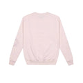 Pale Pink - Back - NASA Womens-Ladies Globe Sweatshirt