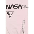 Pale Pink - Side - NASA Womens-Ladies Globe Sweatshirt