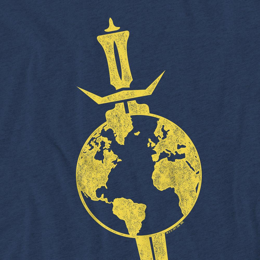 Navy - Side - Star Trek Unisex Adult Terran Empire T-Shirt
