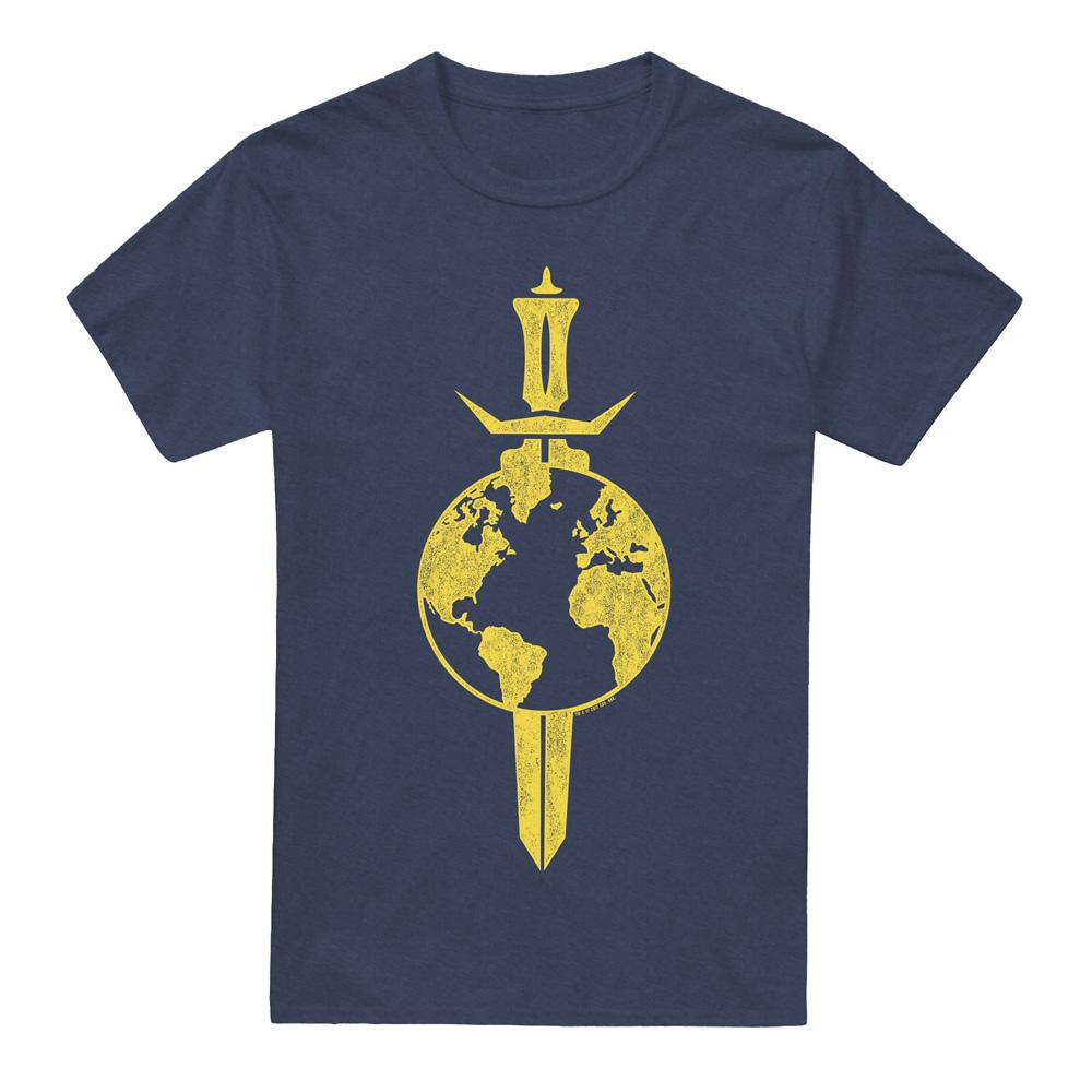 Navy - Front - Star Trek Unisex Adult Terran Empire T-Shirt
