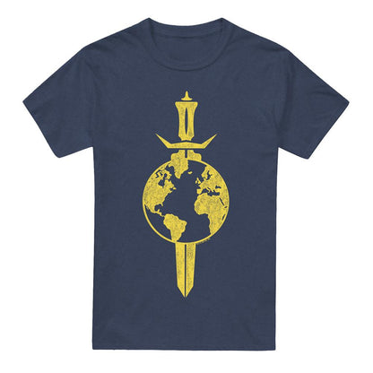 Navy - Front - Star Trek Unisex Adult Terran Empire T-Shirt