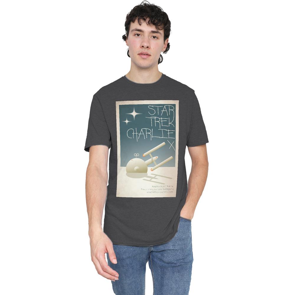 Charcoal - Lifestyle - Star Trek Unisex Adult The Original Series Episode 2 T-Shirt