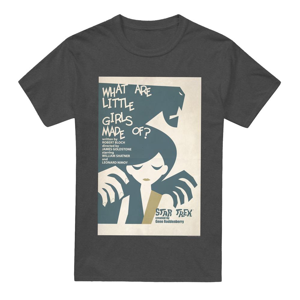 Charcoal - Front - Star Trek Unisex Adult The Original Series Episode 7 T-Shirt