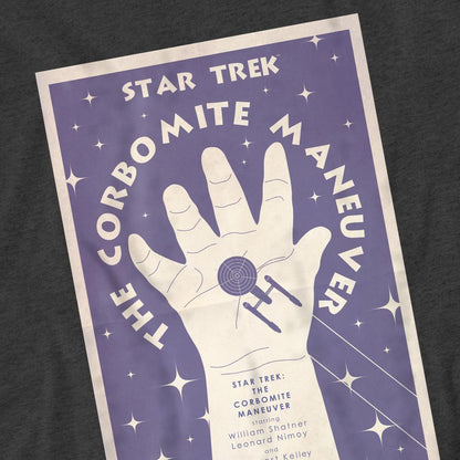 Charcoal - Pack Shot - Star Trek Unisex Adult The Original Series Episode 10 T-Shirt