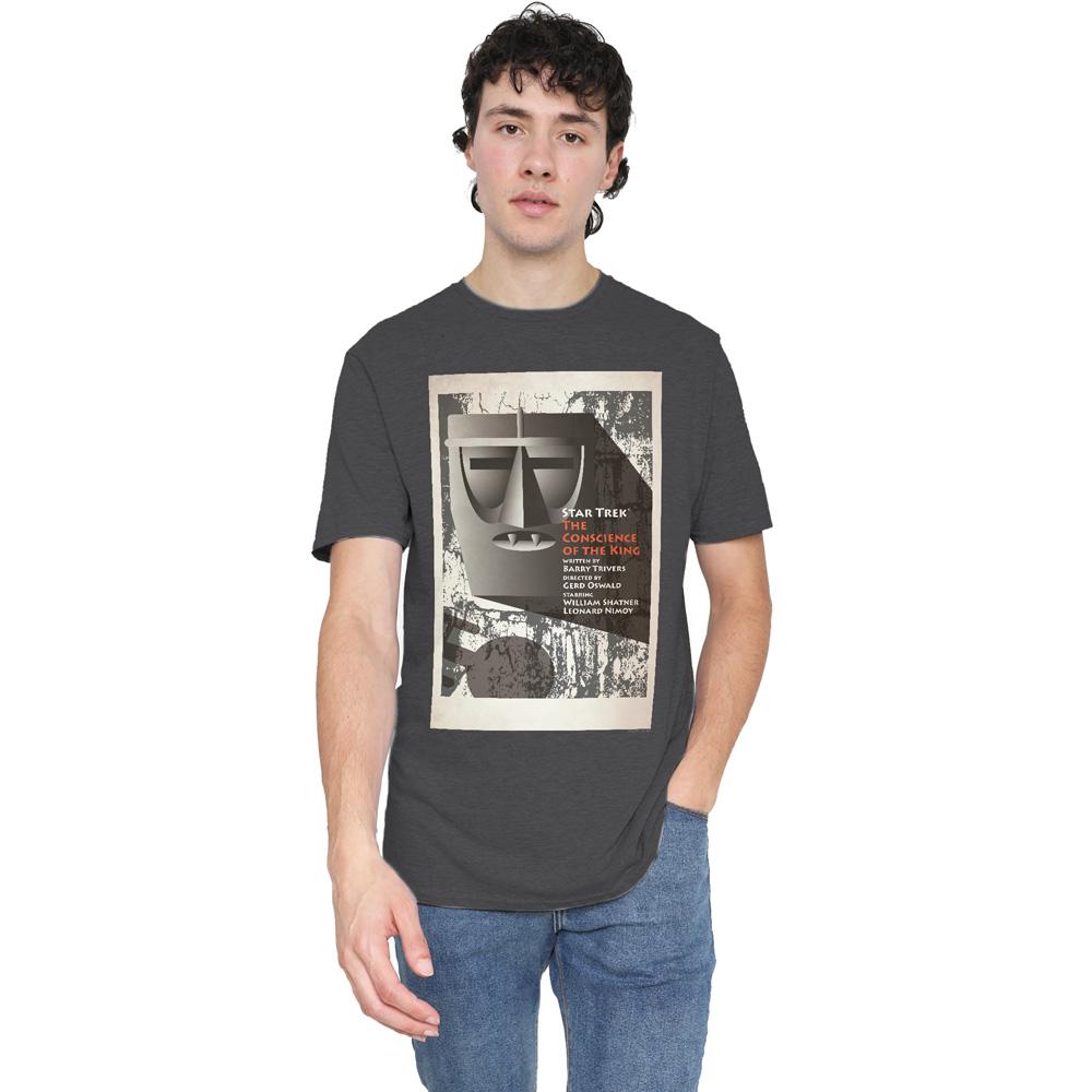 Charcoal - Lifestyle - Star Trek Unisex Adult The Original Series Episode 13 T-Shirt