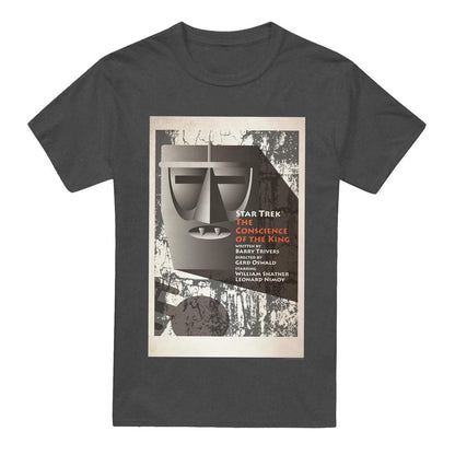 Charcoal - Front - Star Trek Unisex Adult The Original Series Episode 13 T-Shirt