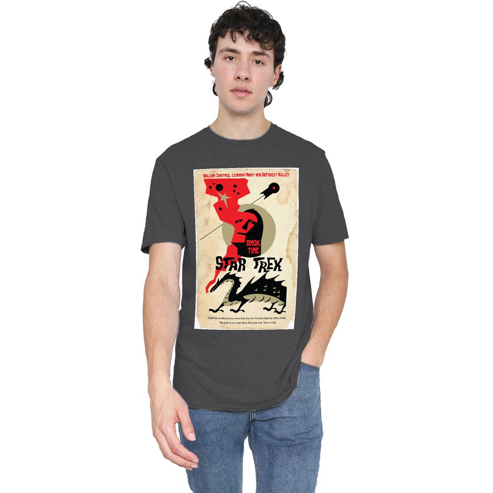 Charcoal - Lifestyle - Star Trek Unisex Adult The Original Series Episode 30 T-Shirt