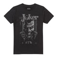 Black - Front - The Joker Mens Behind Bars T-Shirt