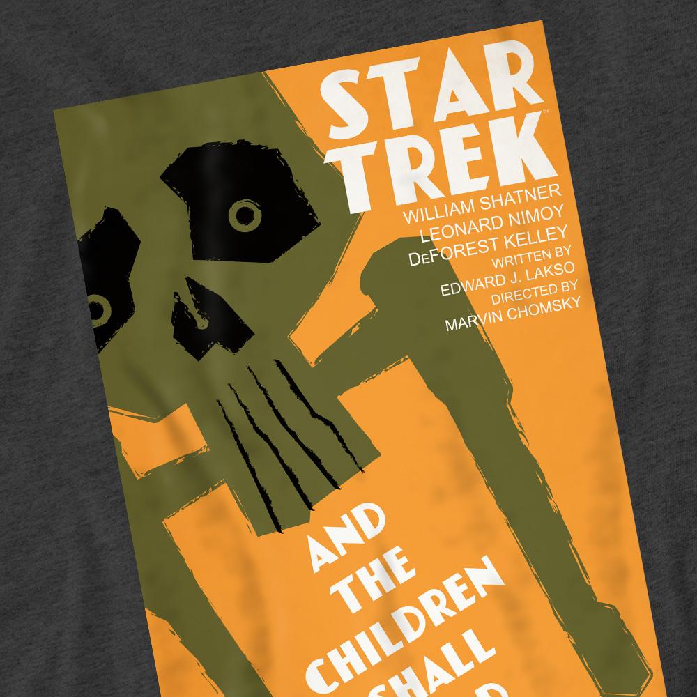 Charcoal - Pack Shot - Star Trek Unisex Adult The Original Series Episode 59 T-Shirt