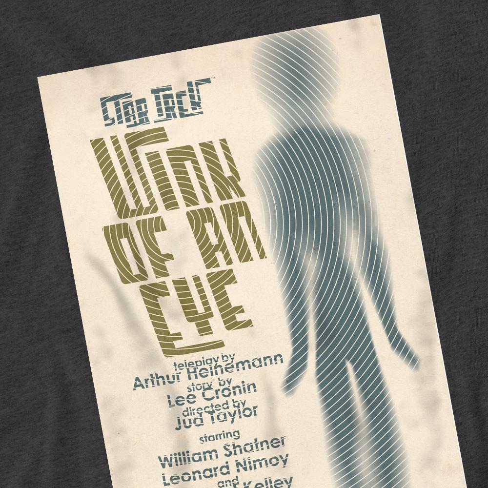 Charcoal - Pack Shot - Star Trek Unisex Adult The Original Series Episode 66 T-Shirt