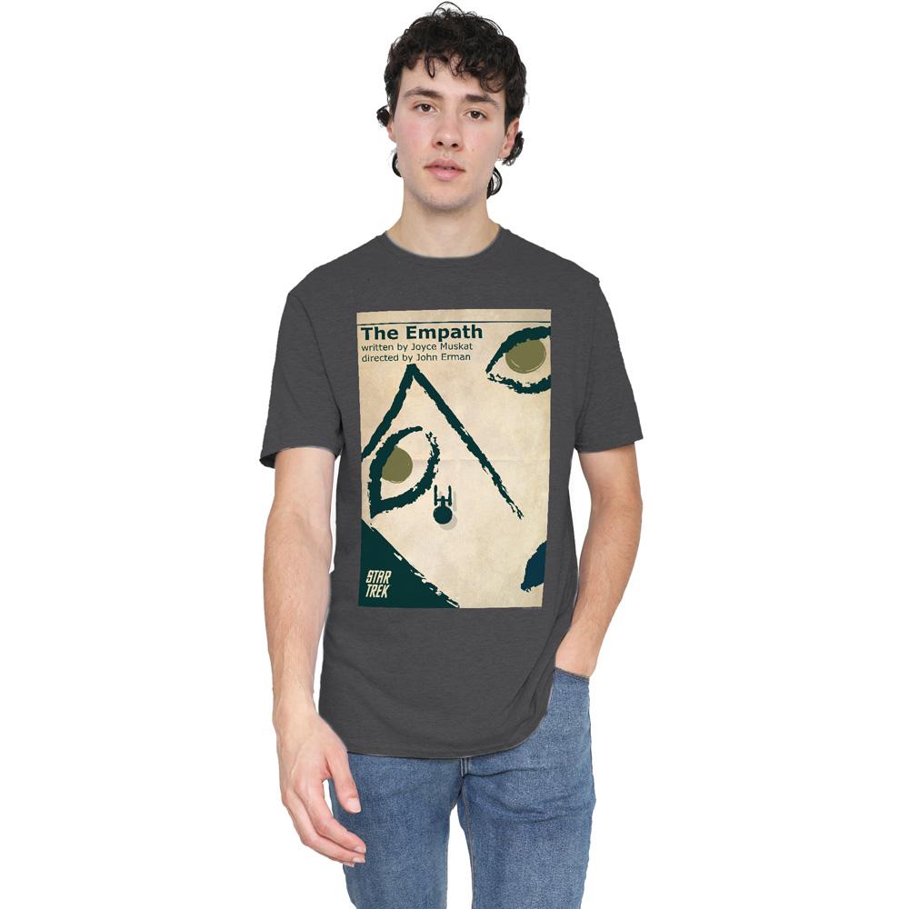 Charcoal - Side - Star Trek Unisex Adult The Original Series Episode 67 T-Shirt