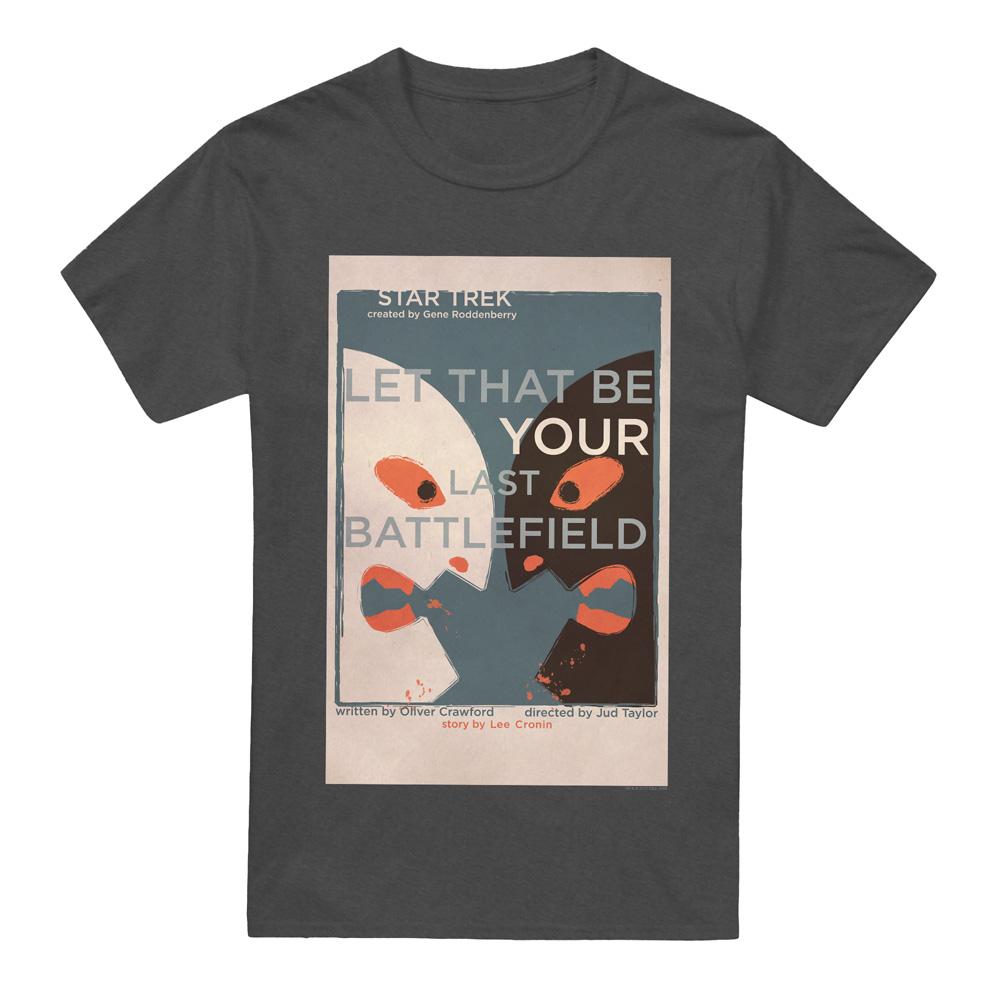 Charcoal - Front - Star Trek Unisex Adult The Original Series Episode 70 T-Shirt